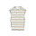 BB Kurzarm-Kleid V-Ausschnitt Streifen, Bio 86