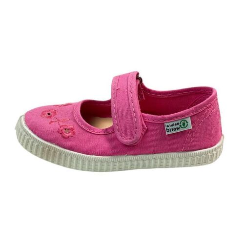 Natural World Ballerinas W56016 pink Stickerei