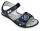 Primigi Mädchen Sandalen mit Stickerei navy