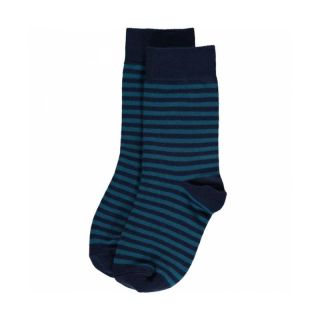 MM Socken 2-Pack blau gestreift, BIO 19/21