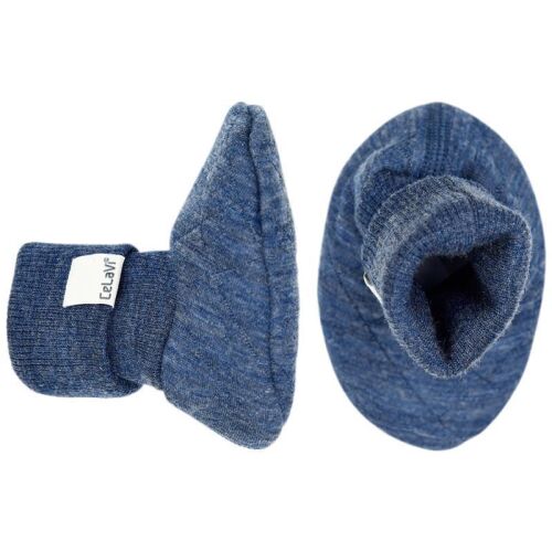 Celavi Steppschuhe aus Wolle blau