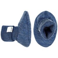 Celavi Steppschuhe aus Wolle blau