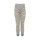 Celavi Merinowolle lange Unterhose blau/braun gestreift