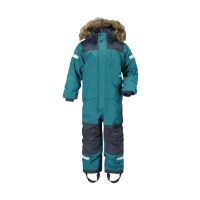 Didriksons mitwachsende Schneeoverall Björnen petrol