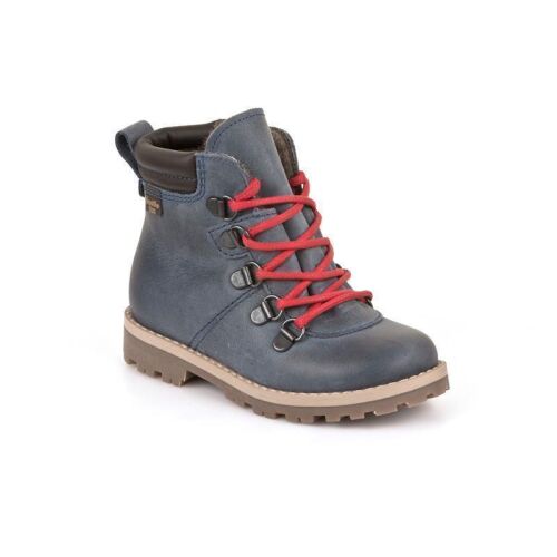 Froddo Winterschuhe wasserfest, denim rote Bänder