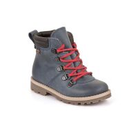 Froddo Winterschuhe wasserfest, denim rote Bänder