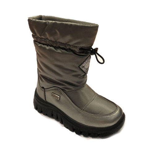 Naturino Snowboots mit Wolle silber/grau TEX