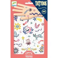 Djeco Tattoos leuchtend Süße Träume rosa...