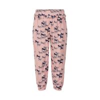 Minymo Stoffhose rosa Pferde, Bambus