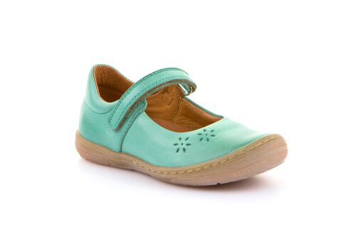 Froddo Ballerina mit 2 kl. Blumen türkis