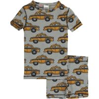 Maxomorra Pyjamaset kurz Taxi, BIO