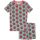 Maxomorra Pyjamaset kurz Himbeeren, BIO