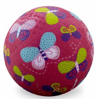 Ball pink gross 18cm, Schmetterlinge