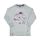 MT Sweatshirt-Tunika grey melange/lila