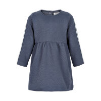 Minymo Stepp-Kleid dark grey/lurex