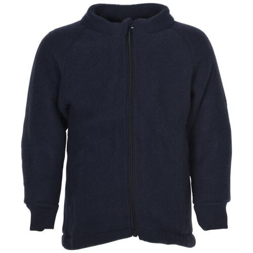 Mikk-Line Wollfleece-Jacke navy -blue nights