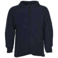 Mikk-Line Wollfleece-Jacke navy -blue nights