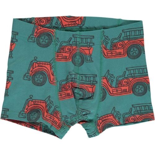 Maxomorra Boxershorts Vintage Fire Truck, BIO