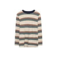 Hust & Claire Langarm-shirt braun/blau/grün...