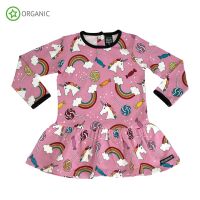 Villervalla Kleid LA  Einhorn sorbet