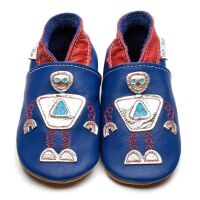 Inch Blue Lederpatschen Roboter navy