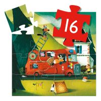 Djeco Puzzle Feuerwehr 16 Teile