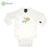 Villervalla Wickelbody LA weiß Turtle