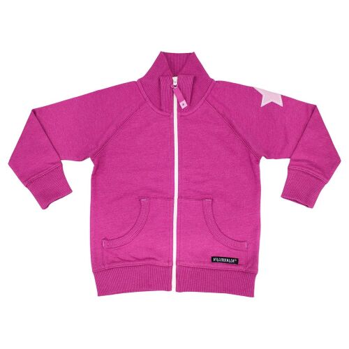 Villervalla Kangaroo Zip-Weste raspberry