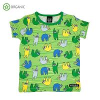Villervalla Kurzarm-Shirt Faultier lgt pea
