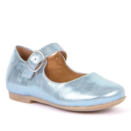 Froddo Ballerina elegant mit Schnalle light blue