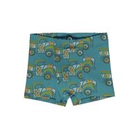 Maxomorra Boxershorts Painted Truck petrol, BIO