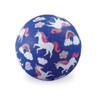 Ball gross 18cm, Einhorn blau
