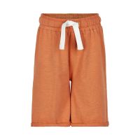 MN Knee-Shorts orange weißes Band
