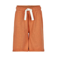 Minymo Knee-Shorts orange weißes Band