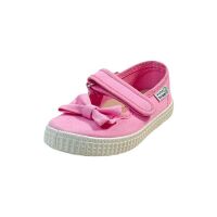 Natural World Ballerinas W56060 pink mit Masche