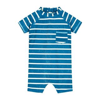 Shiwi UV-Badeanzug gestreift blau/weiss UV 50+
