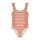 Shiwi Badeanzug gestreift weiss/orange 92