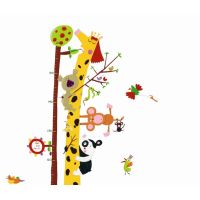 Selbstklebende Messlatte Giraffe