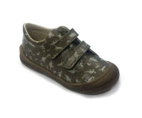 Naturino Halbschuhe Gabby mit Klett kaki mit Dinos