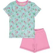 Meyadey Pyjama Set kurz Strawberry Fields, BIO