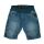 Villervalla relaxed Caprihose Indigo wash