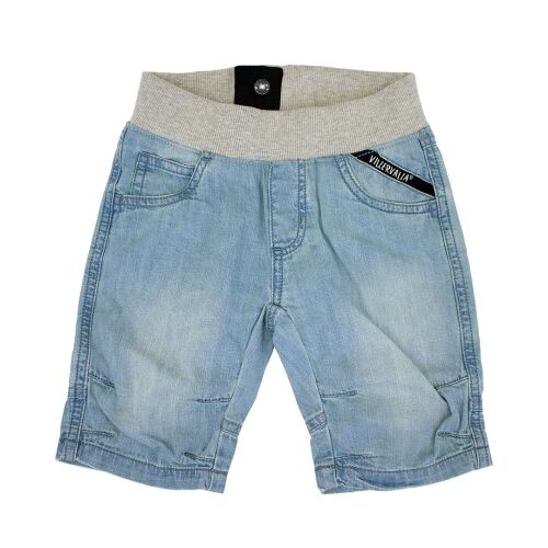 Villervalla relaxed Caprihose Light wash